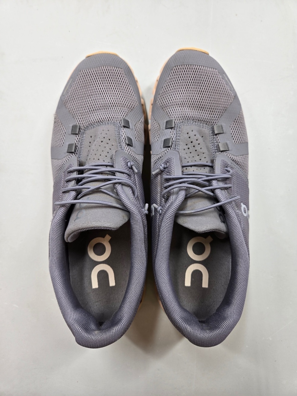 ON Cloud 5 Sneakers Grey/Pink Women’s US 9 9248 - Picture 4 of 12